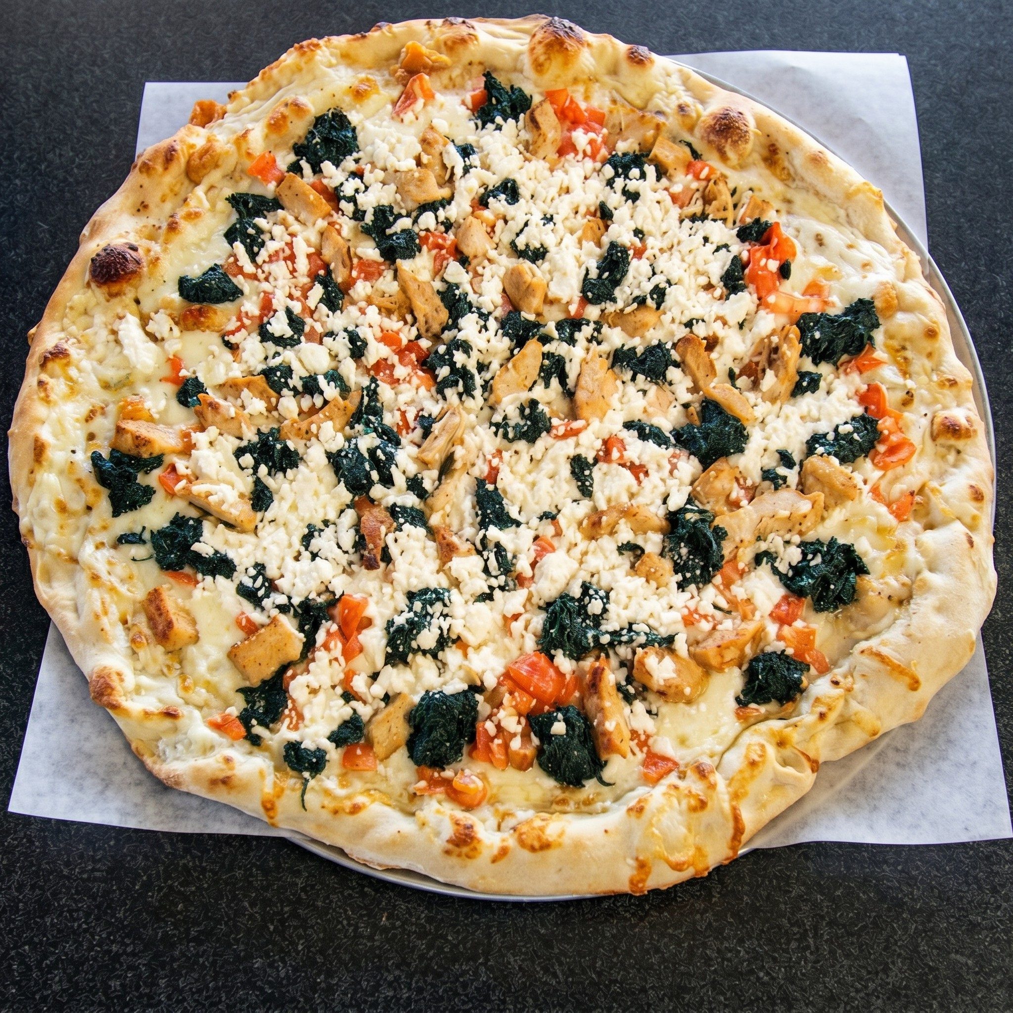 Greek Pizza.