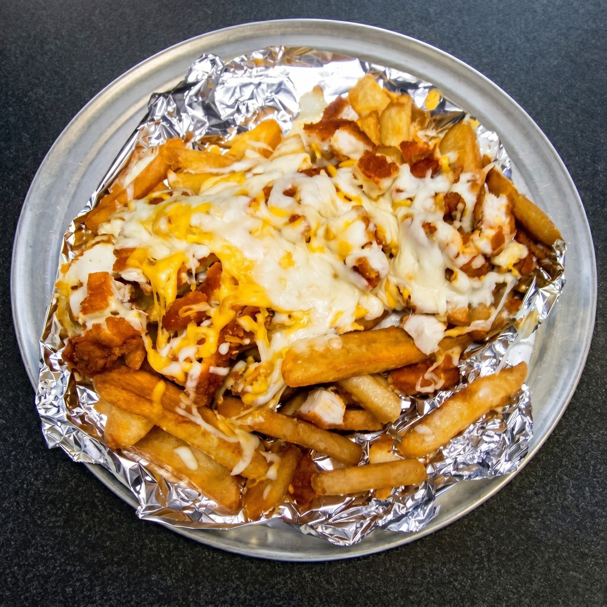 Buffalo Loaded Fries.