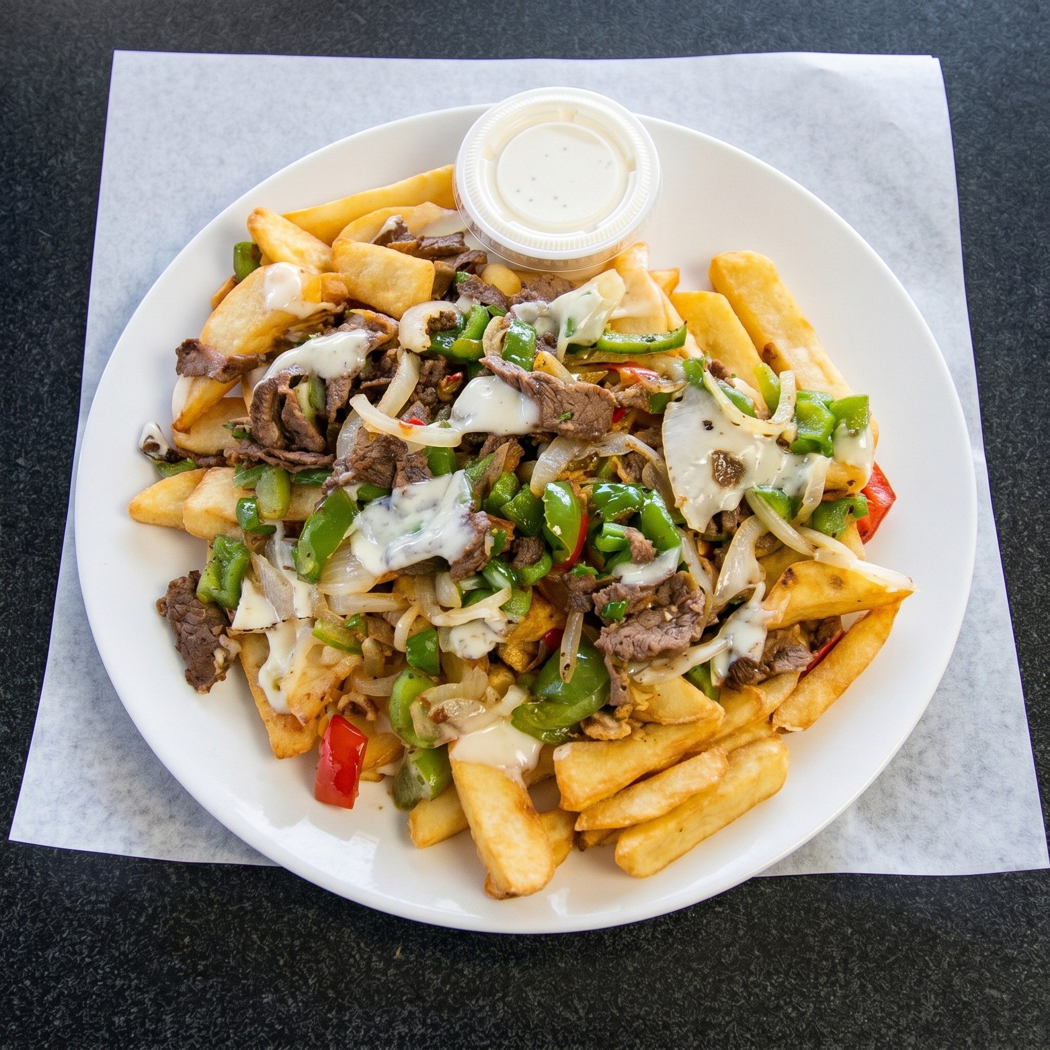 Steak Loaded Fries.