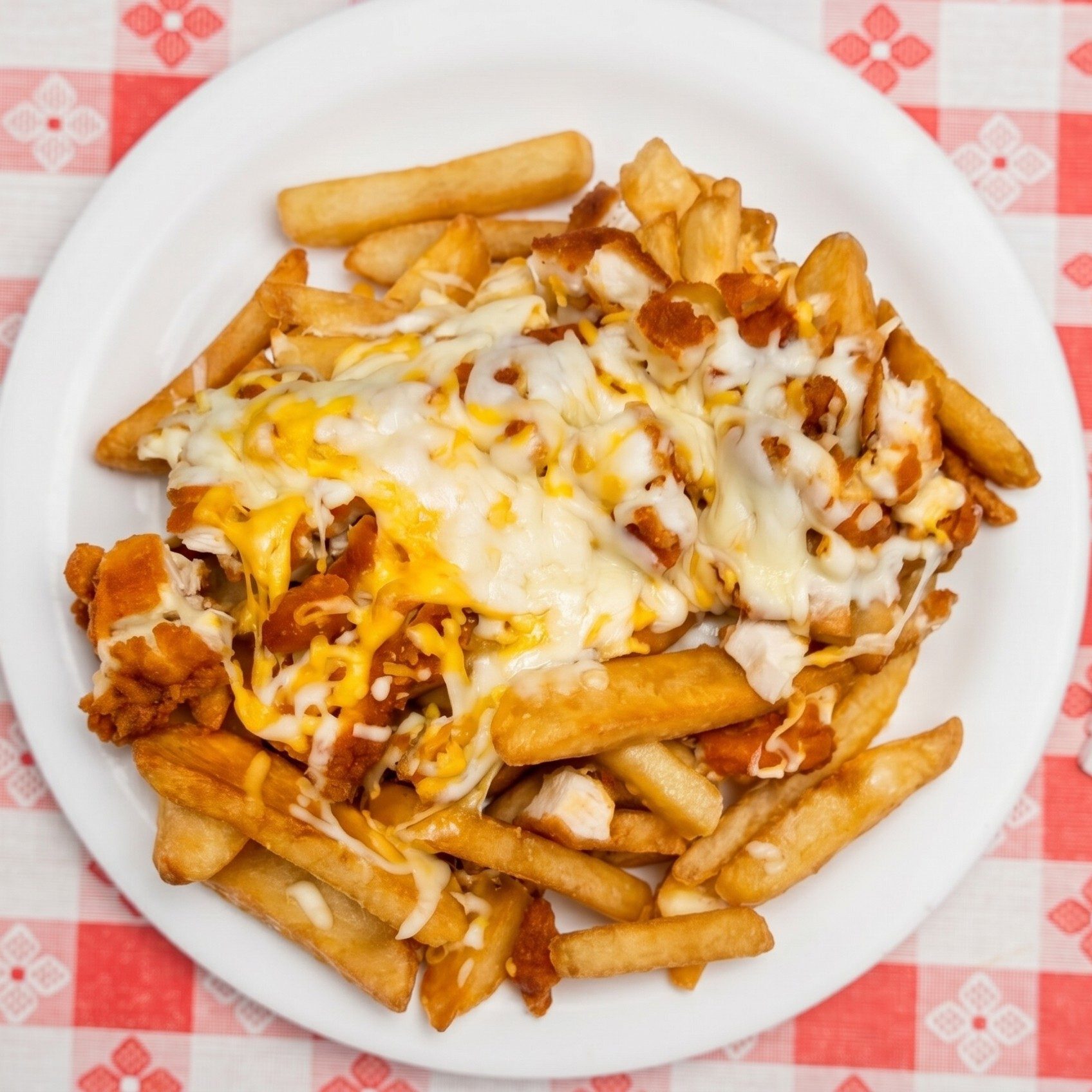 Buffalo Loaded Fries.