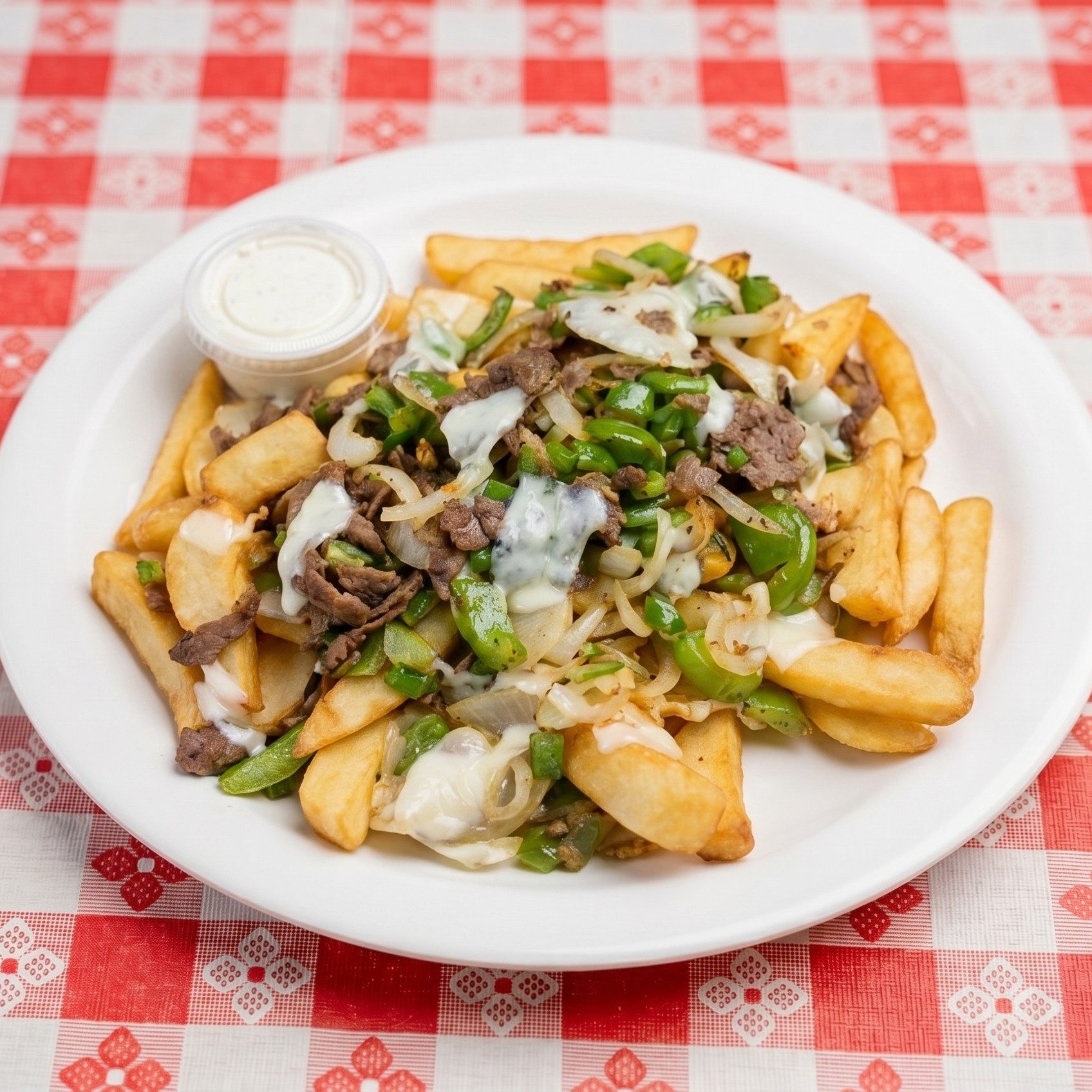 Steak Loaded Fries.