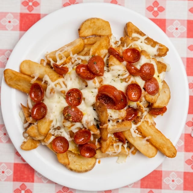 Pizza-Loaded Fries.