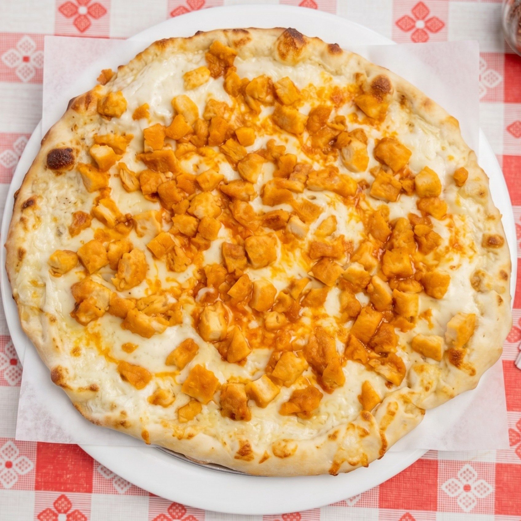 Buffalo Chicken Pizza.
